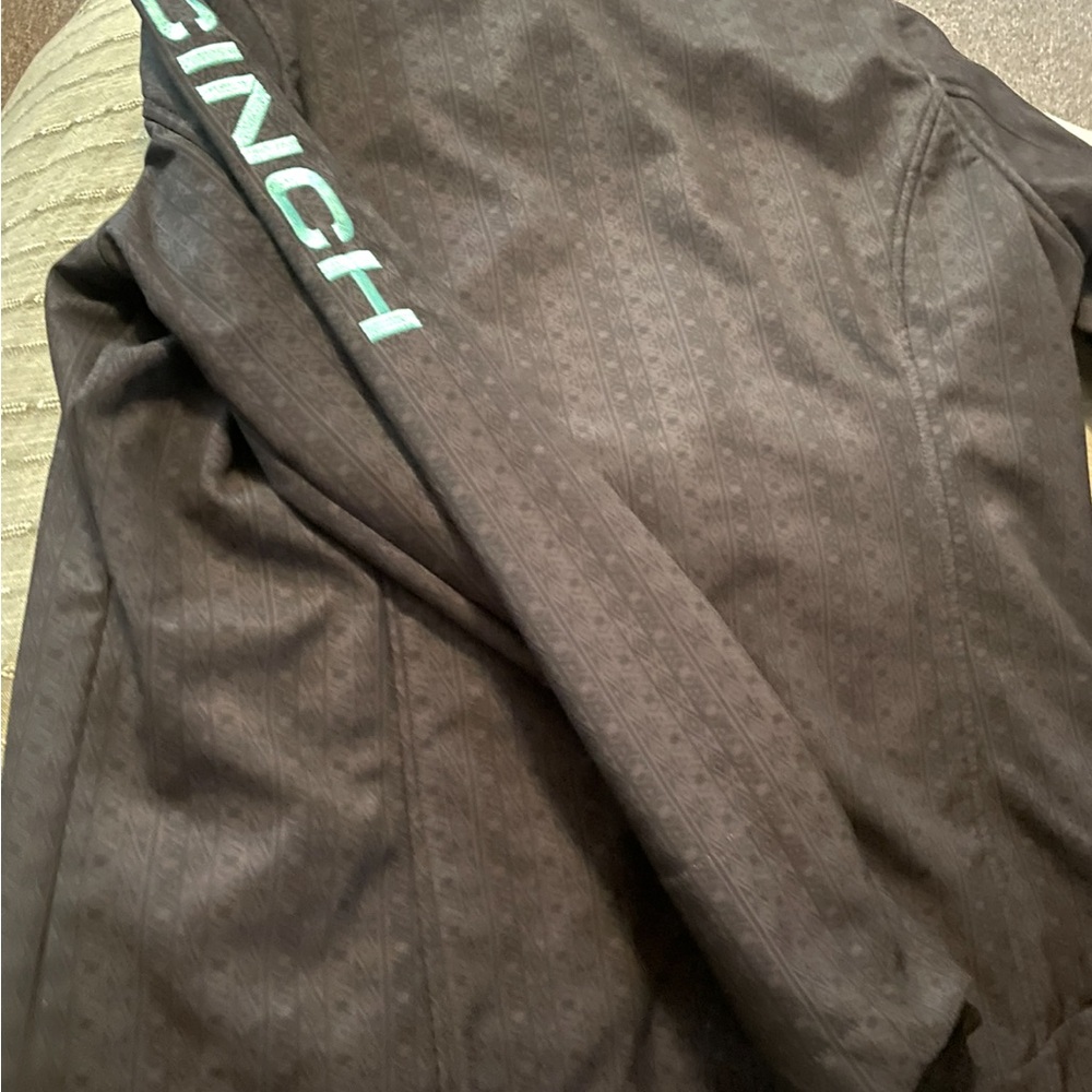Cinch Brown Jacket with Logo